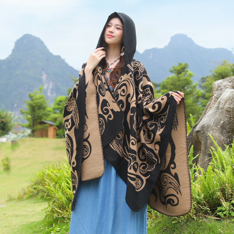 Новая женская теплая шаль с ка – обзор и цена Go Ethnic Fashion